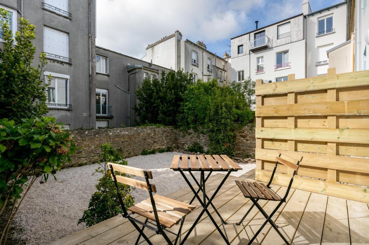 브레스트 Gwer - Studio Neuf Hypercentre Terrasse Privee 아파트 외부 사진